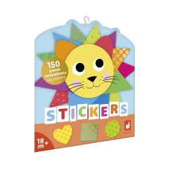 Janod                    150 Stickers en Planches Formes Geo    Multicolore