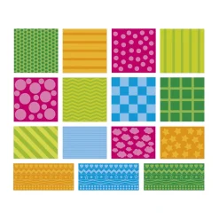 Janod                    150 Stickers en Planches Formes Geo    Multicolore