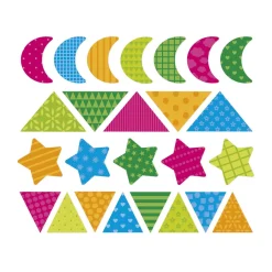 Janod                    150 Stickers en Planches Formes Geo    Multicolore