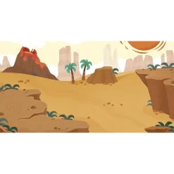 Janod                    Stickers Repositionnables Dinos    Multicolore