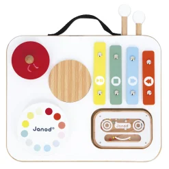 Janod                    Table Musicale Baby Confetti    Multicolore