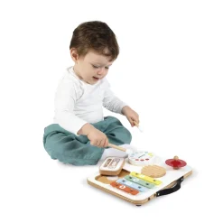 Janod Table Musicale Baby Confetti Multicolore