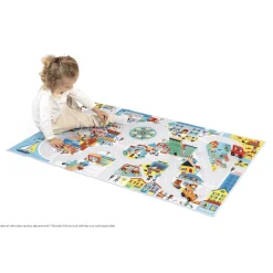 Janod                    Tapis Ville Cross Roads     Multicolore