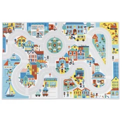 Janod                    Tapis Ville Cross Roads     Multicolore