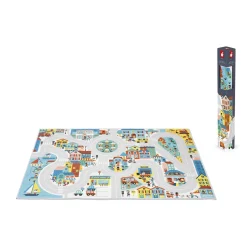 Janod                    Tapis Ville Cross Roads     Multicolore