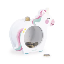 Janod                    Tirelire Licorne    Multicolore