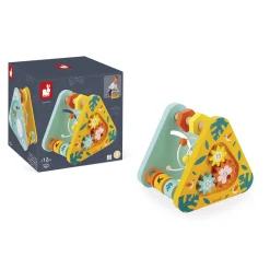 Janod                    Triangle Multi-activités en bois    Multicolore