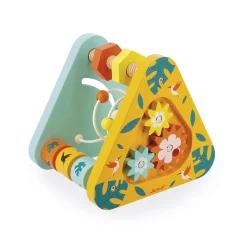 Janod                    Triangle Multi-activités en bois    Multicolore