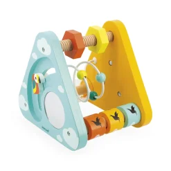 Janod                    Triangle Multi-activités en bois    Multicolore