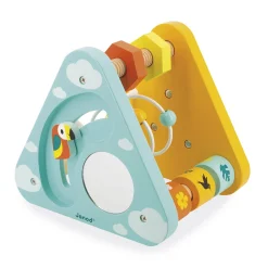 Janod                    Triangle Multi-activités en bois    Multicolore