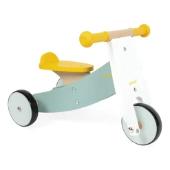 Janod Tricycle En Bois Happy Garden Multicolore