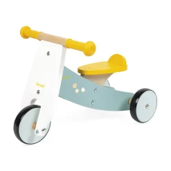 Janod Tricycle En Bois Happy Garden Multicolore