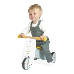 Janod Tricycle En Bois Happy Garden Multicolore