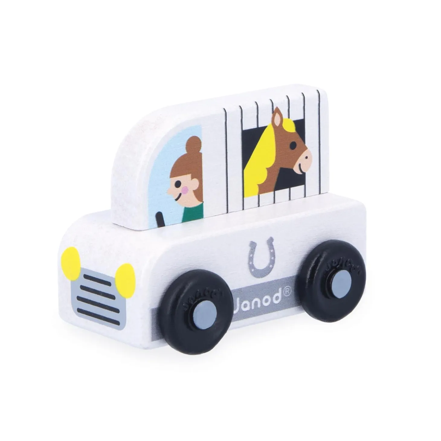 Janod Van pour cheval Cross Roads Blanc