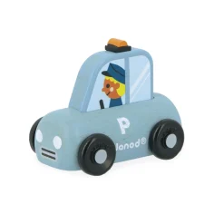 Janod Voiture de police Cross Roads Bleu