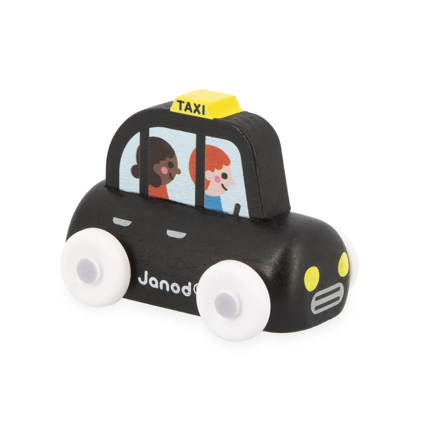 Janod Voiture en bois Cross Roads Royaume-Uni Multicolore