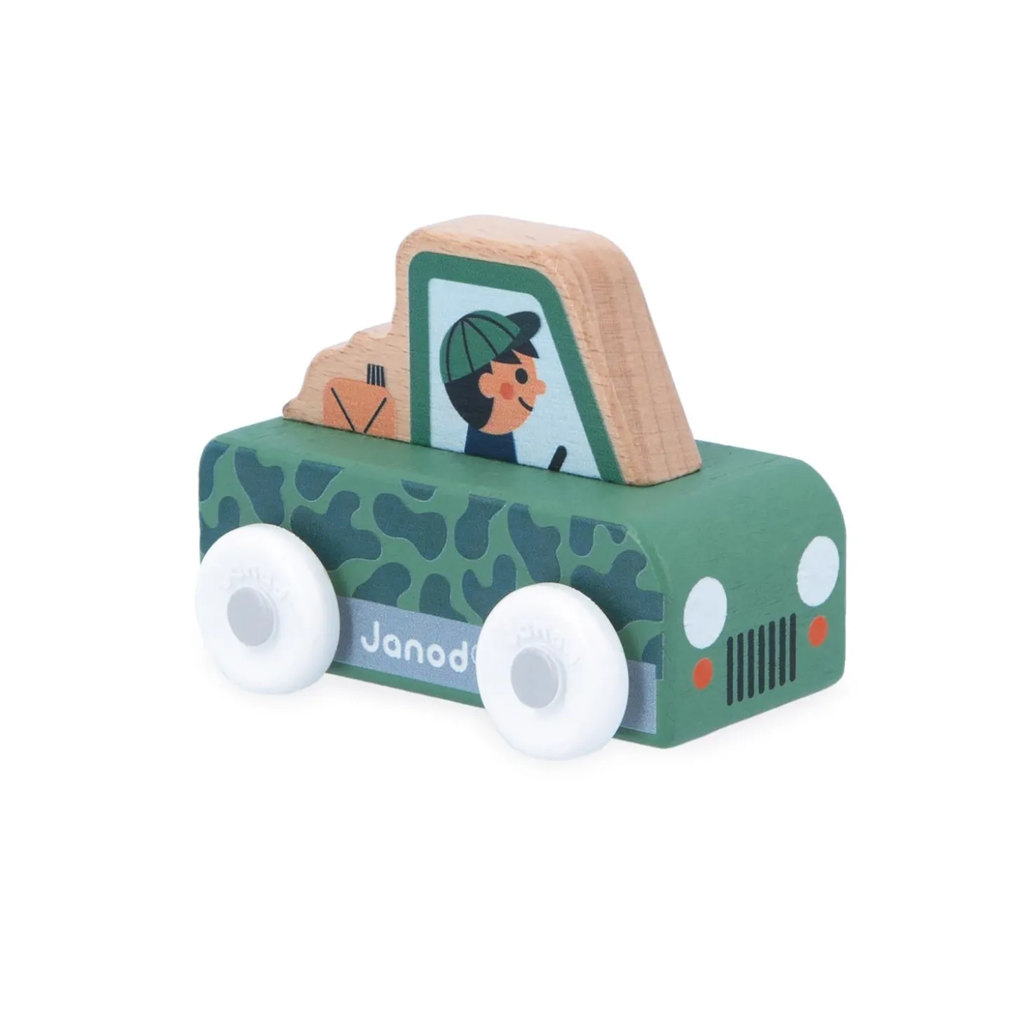 Janod Voiture Safari Cross Roads Vert