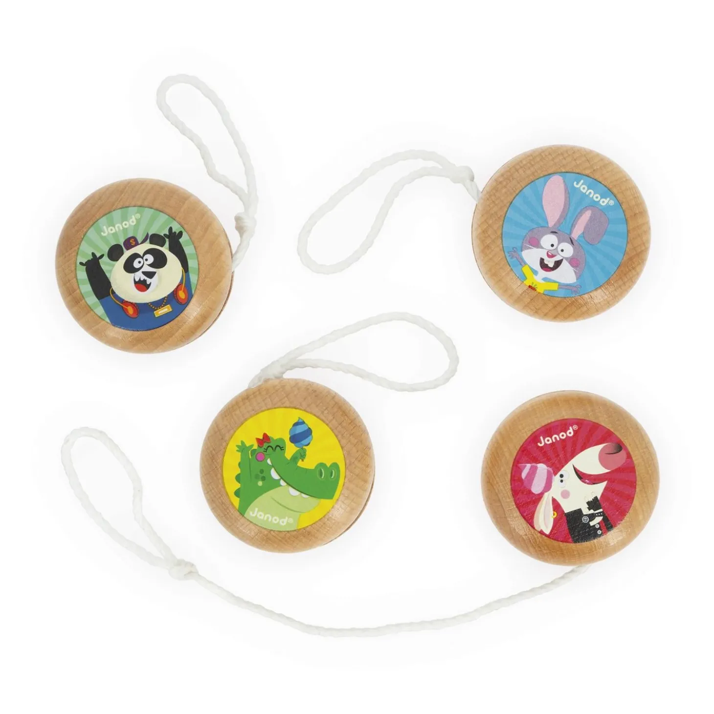 Janod Yoyos Applepop Multicolore