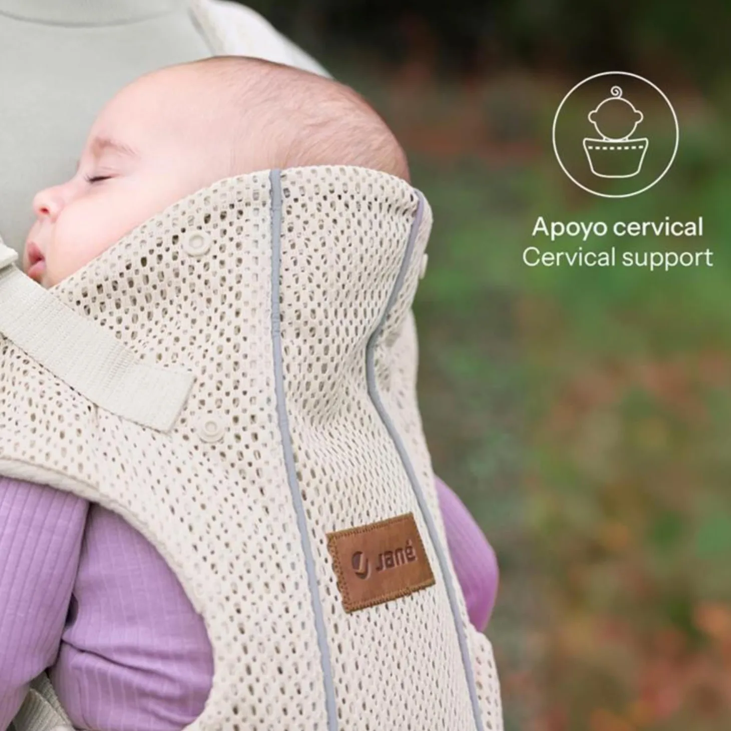 Jané Porte-bébé physiologique Dual air Sand