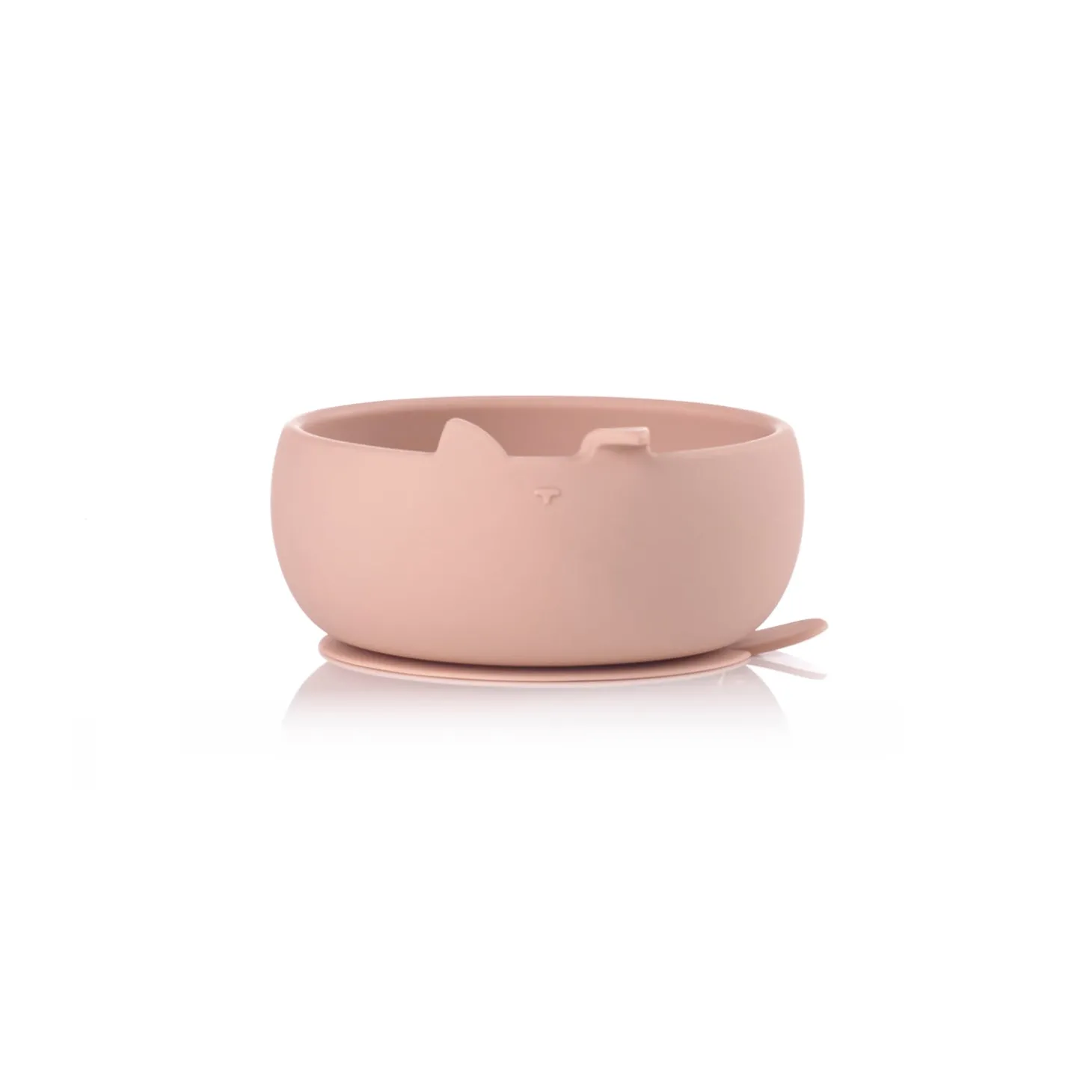 Jané Set bol et cuillère en silicone Pale