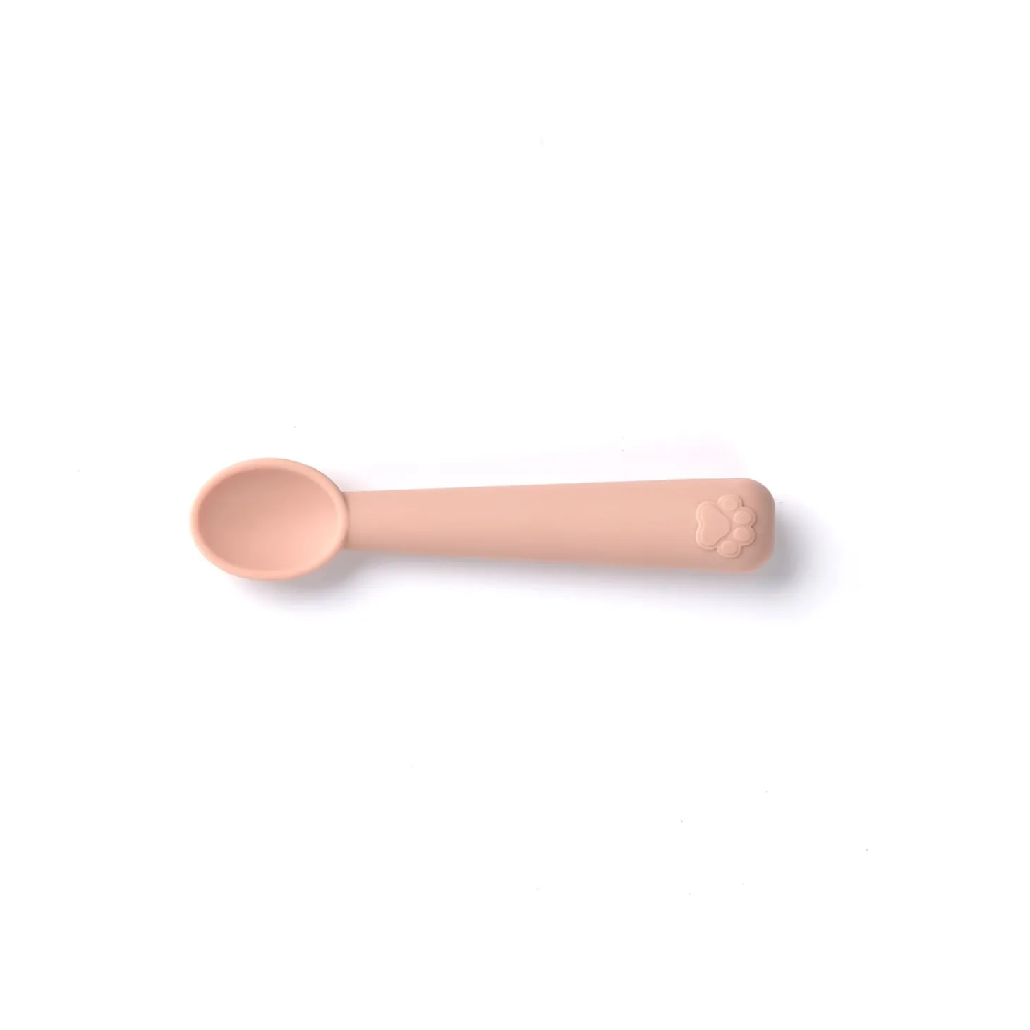 Jané Set bol et cuillère en silicone Pale