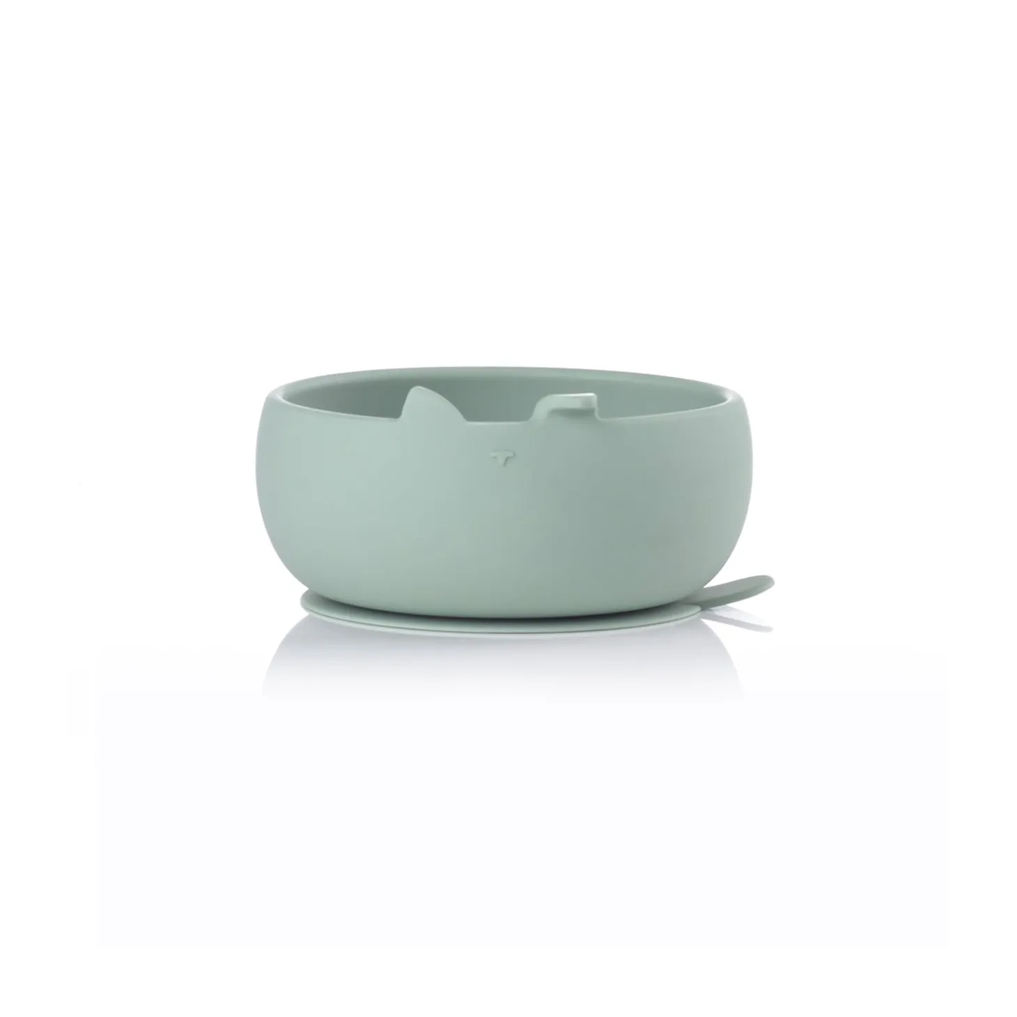 Jané Set bol et cuillère en silicone Mint