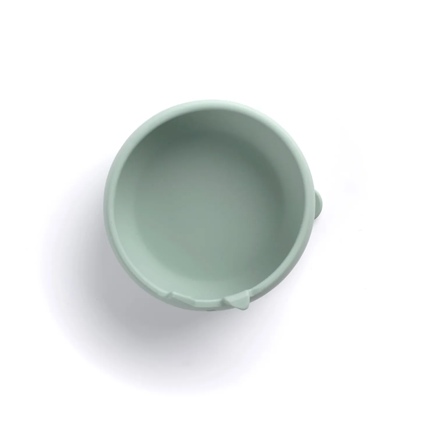 Jané Set bol et cuillère en silicone Mint