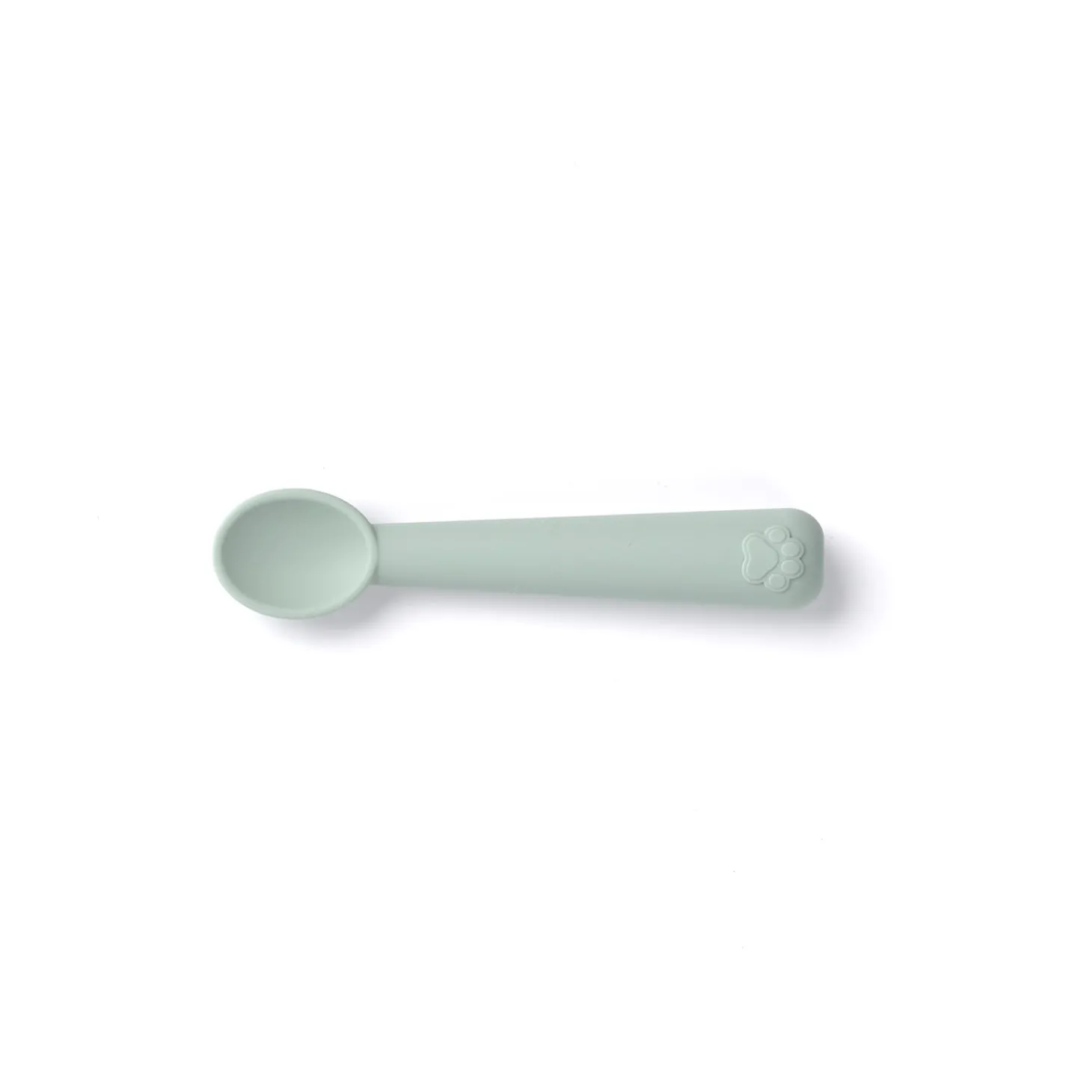 Jané Set bol et cuillère en silicone Mint