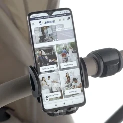 Jané                    Support de smartphones pour poussettes    black