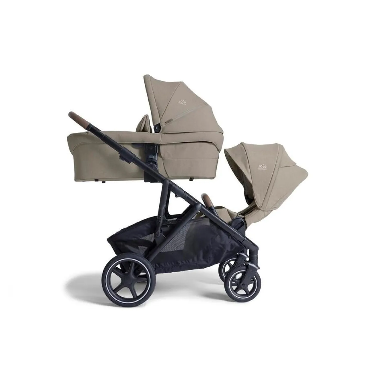 Joie Poussette Versiti avec panier Sandstone
