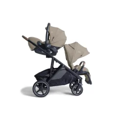 Joie Poussette Versiti avec panier Sandstone