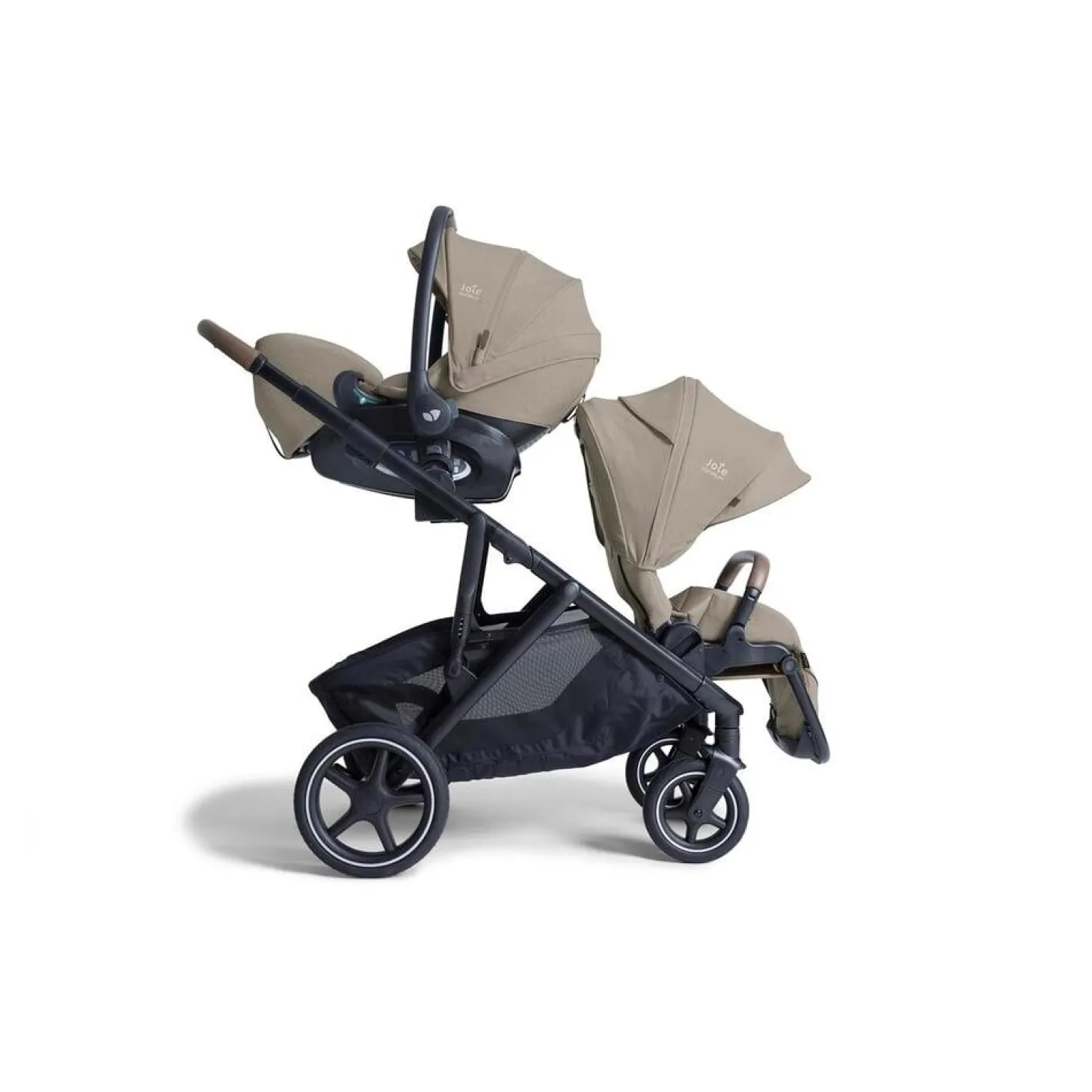 Joie Poussette Versiti avec panier Sandstone