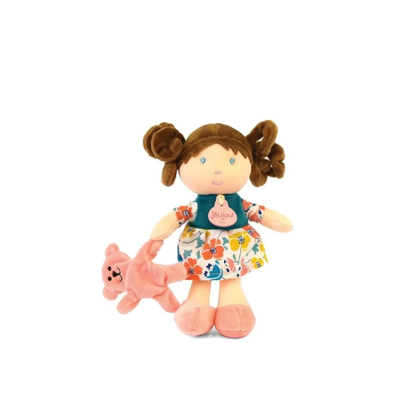Jolijou Ma prmeière poupée Mlle Petunia Bleu 20 cm