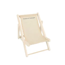 Jolijou Transat pliant n°1 Beige 20 cm