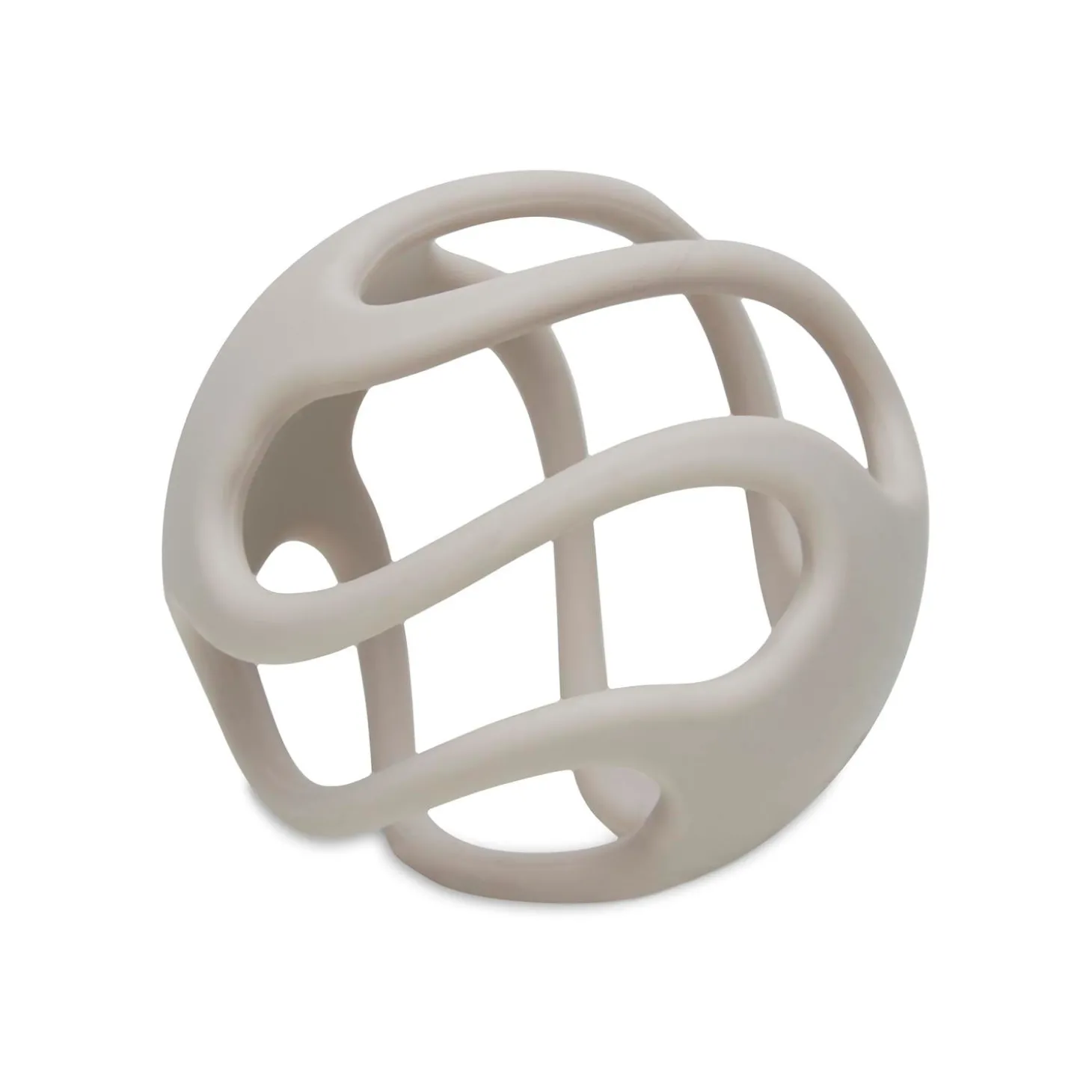 Jollein Anneau de dentition Balle Silicone Nougat