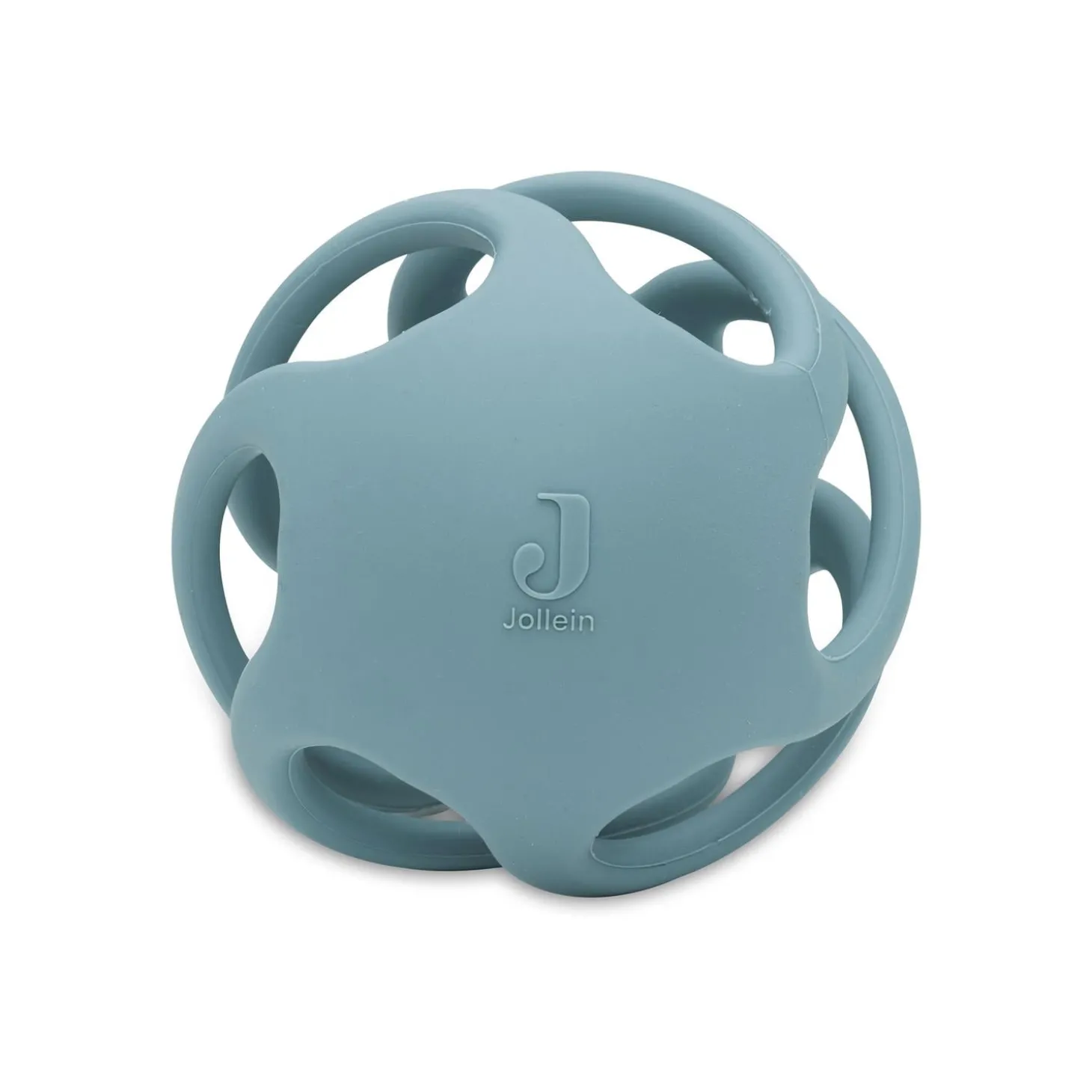 Jollein Anneau de dentition Balle Silicone Sea Green 9,5 cm