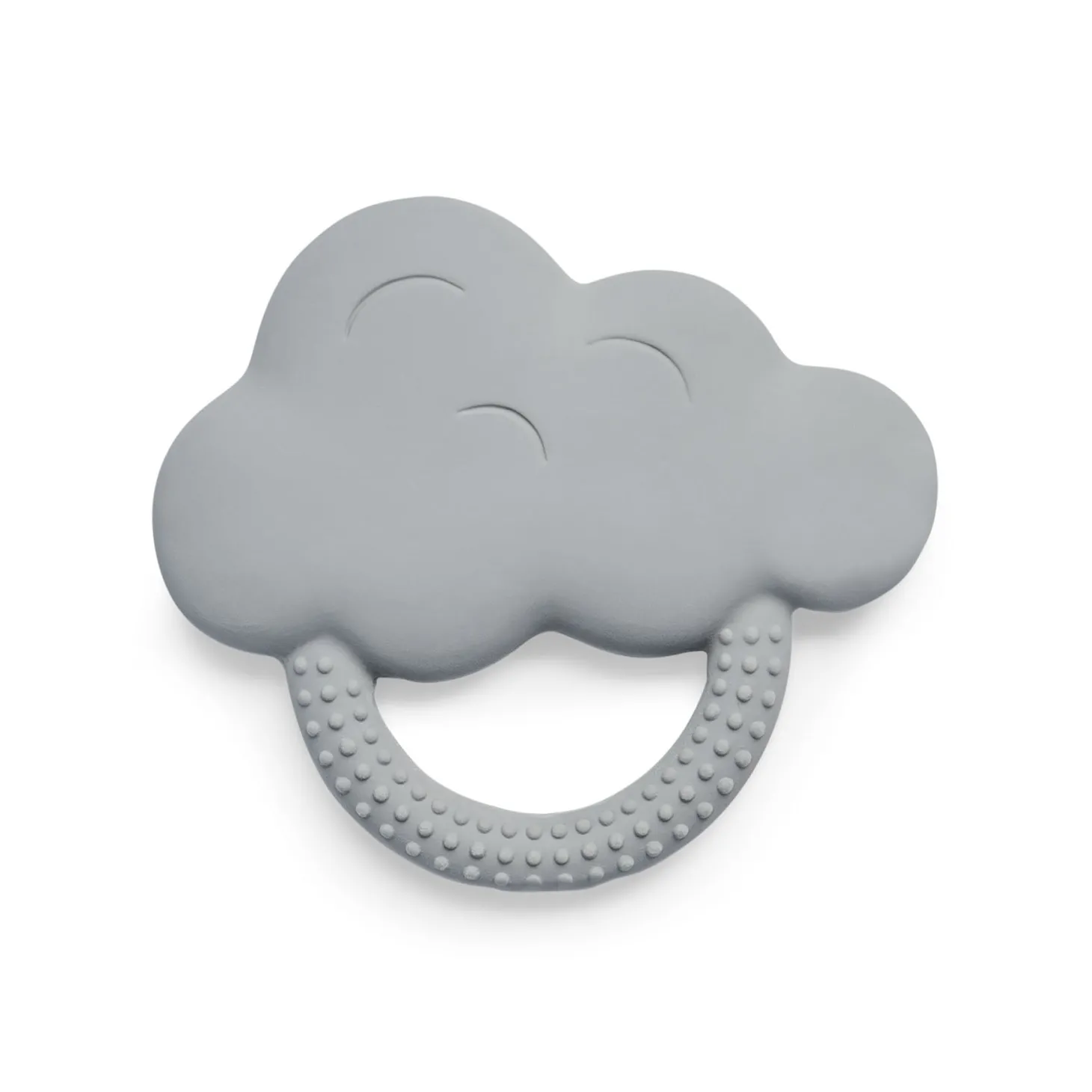 Jollein Anneau de dentition caoutchouc Storm grey