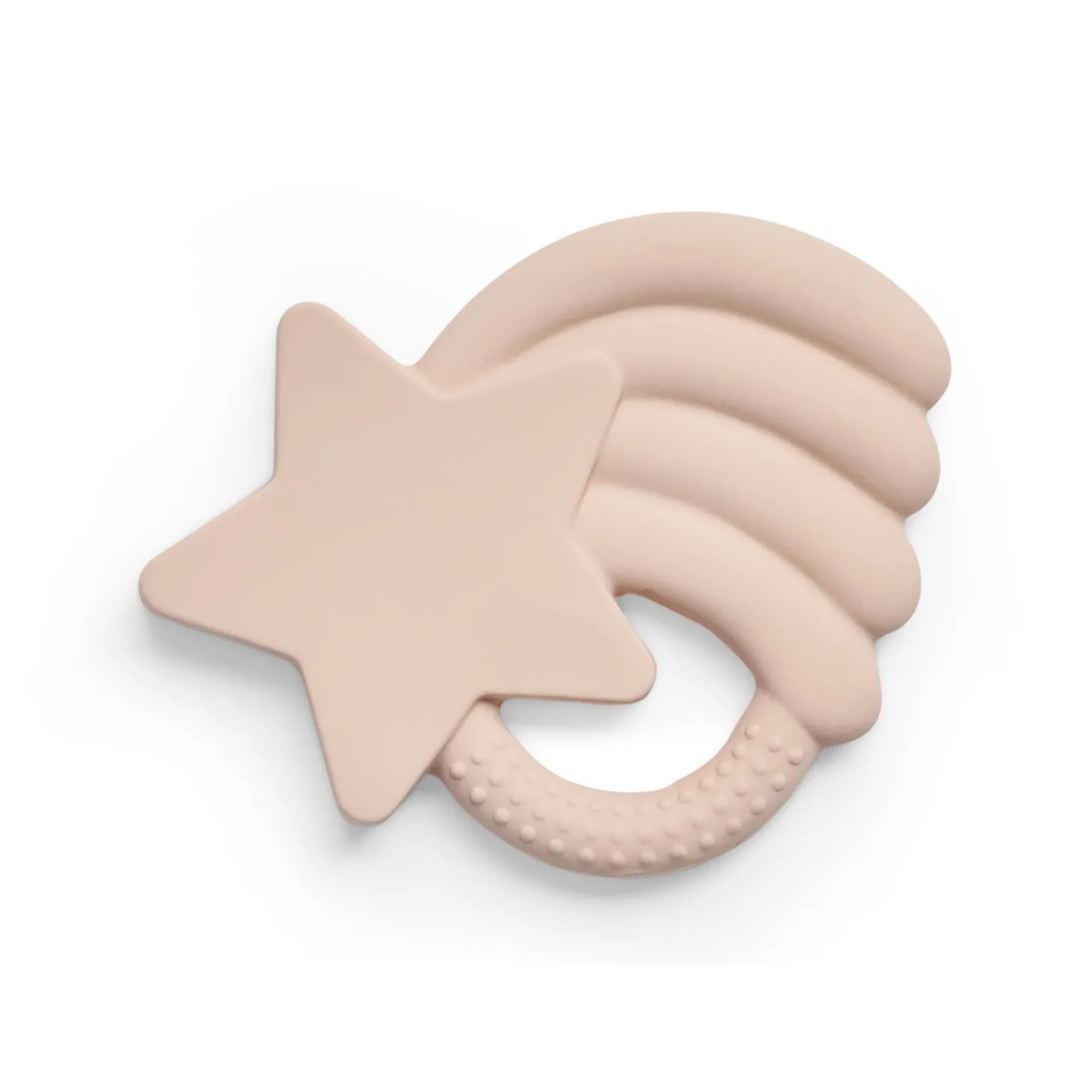 Jollein Anneau de dentition caoutchouc Pale pink