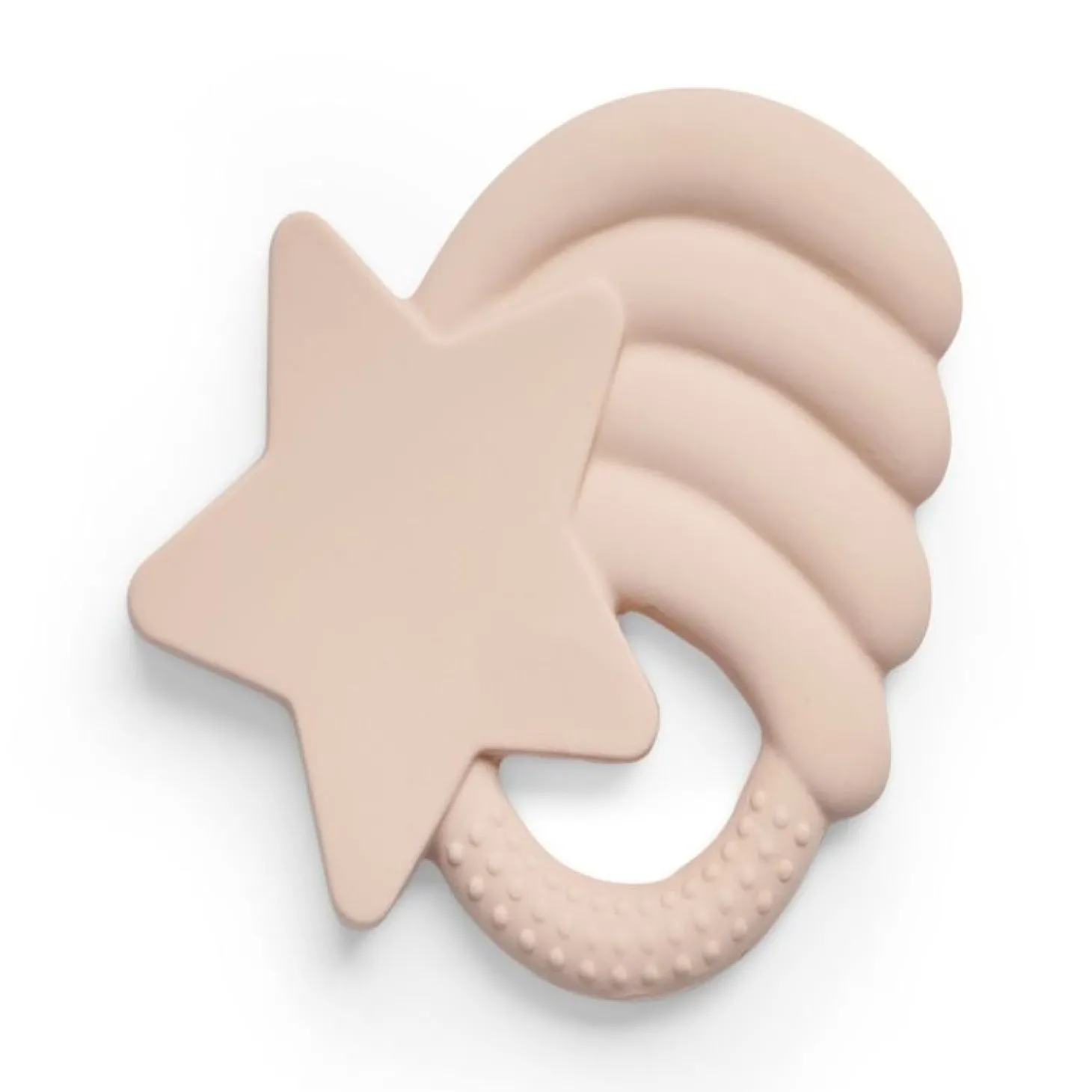 Jollein Anneau de dentition caoutchouc Pale pink