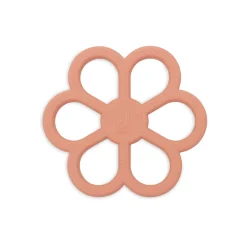 Jollein Anneau de Dentition en Silicone Flower Coral Rose