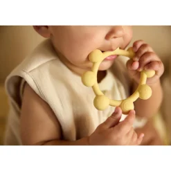 Jollein Anneau de Dentition en Silicone Sun Vanilla