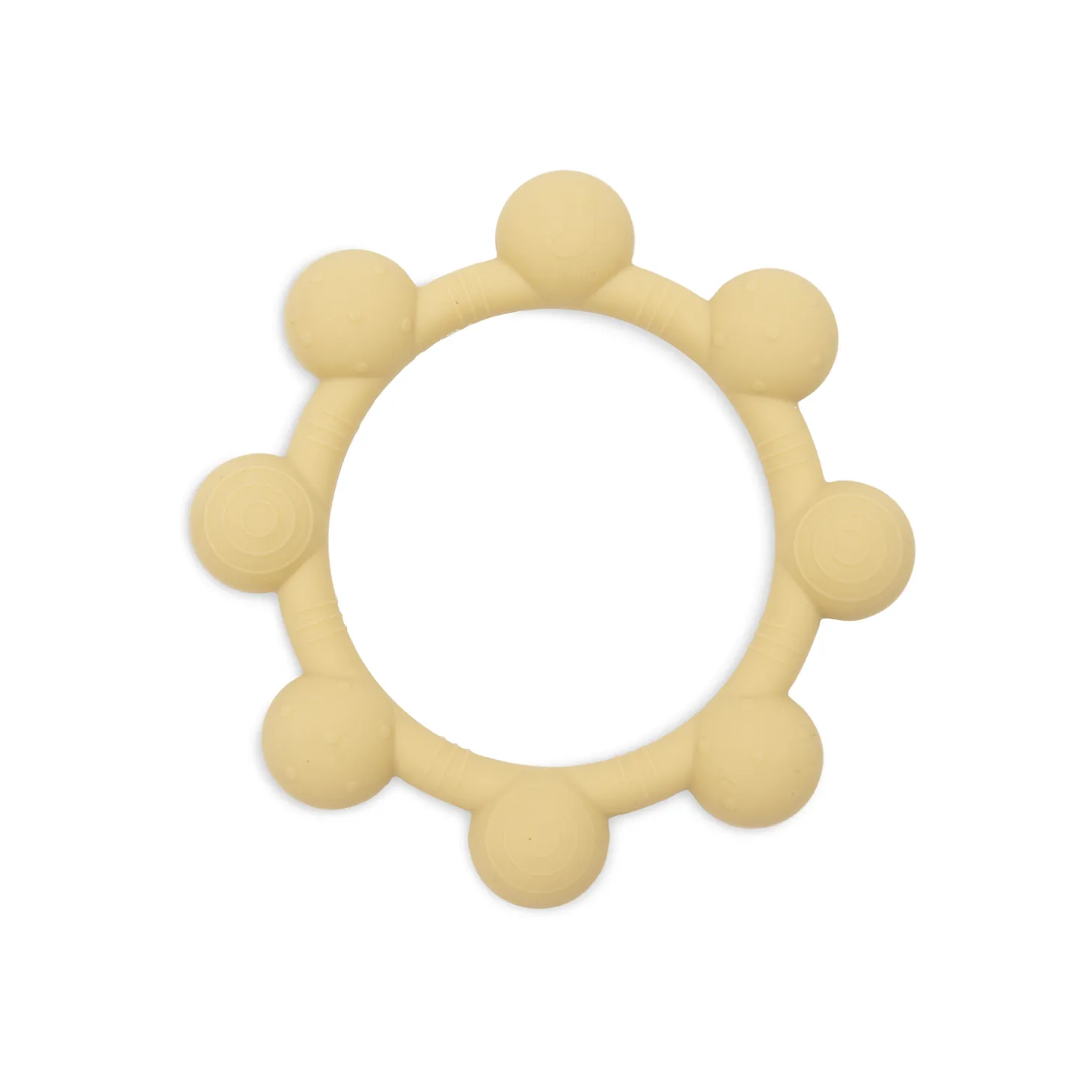 Jollein Anneau de Dentition en Silicone Sun Vanilla
