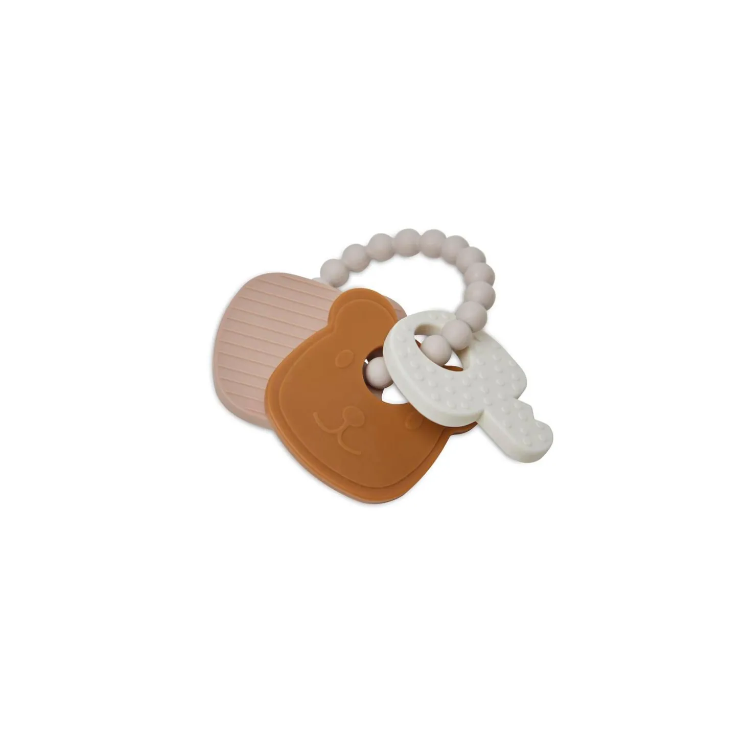 Jollein Anneau de dentition en silicone Teddy Bear