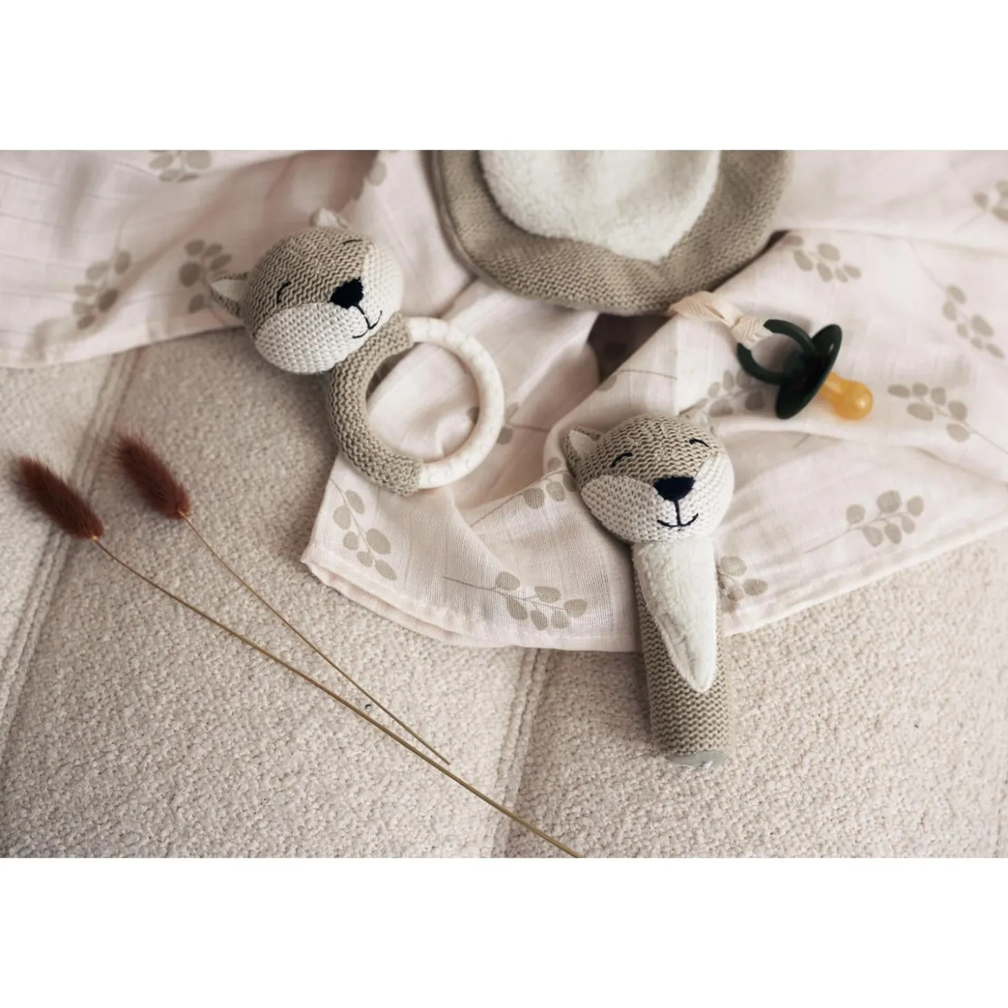 Jollein Attache Sucette Fox