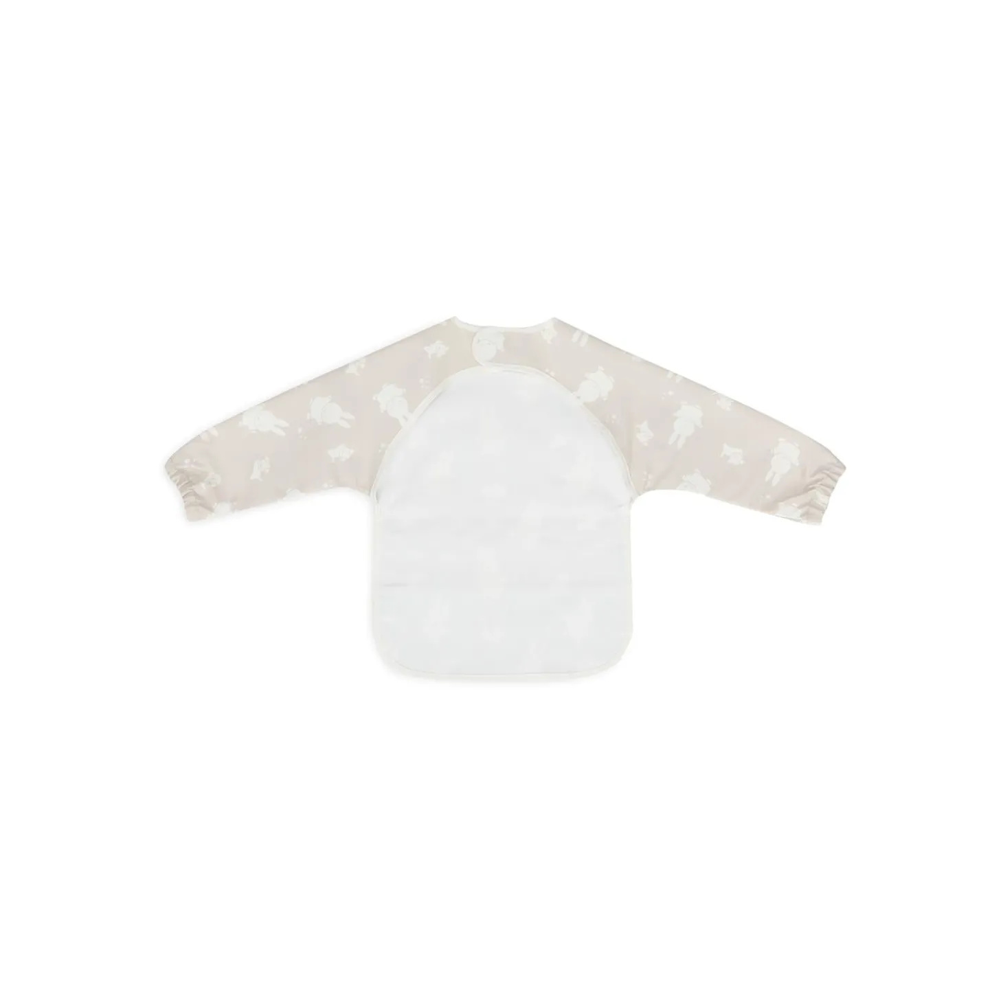 Jollein Bavoir à manches imperméable Miffy Nougat