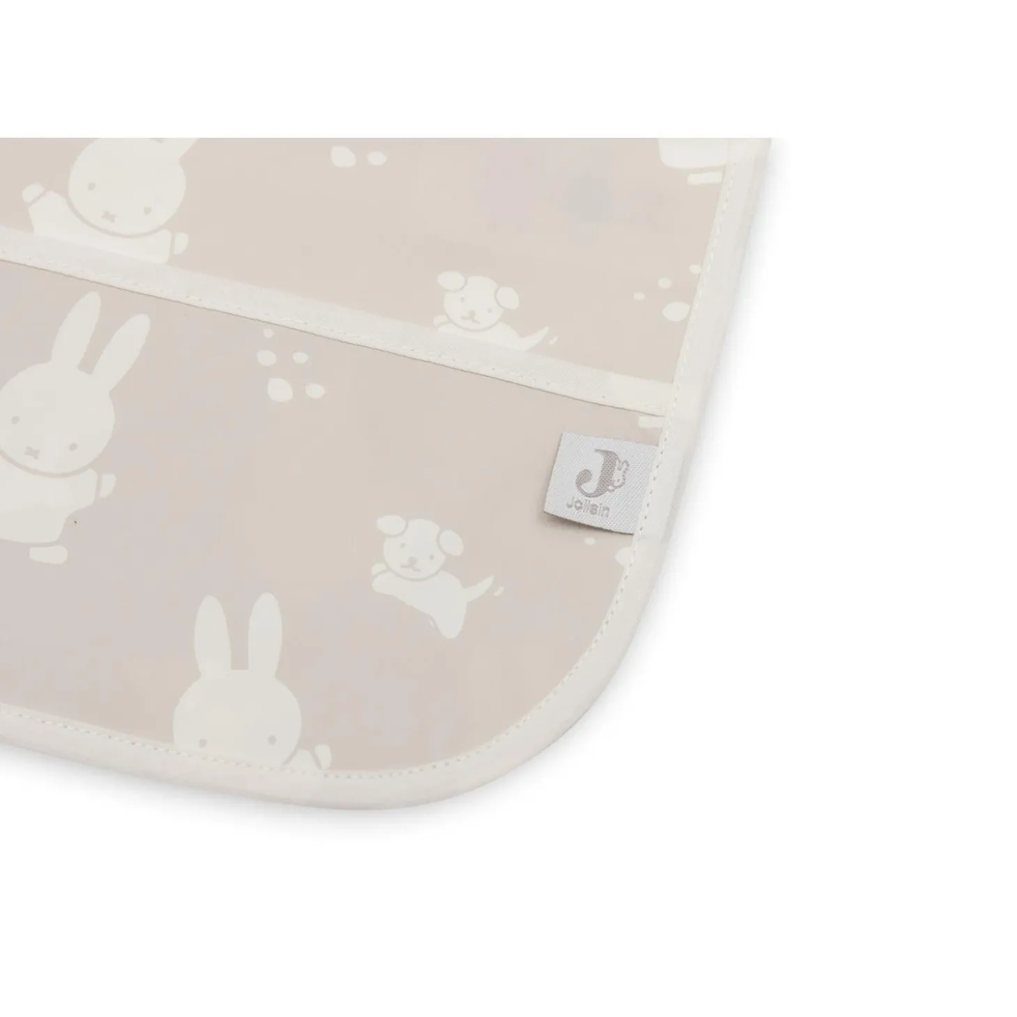 Jollein Bavoir à manches imperméable Miffy Nougat