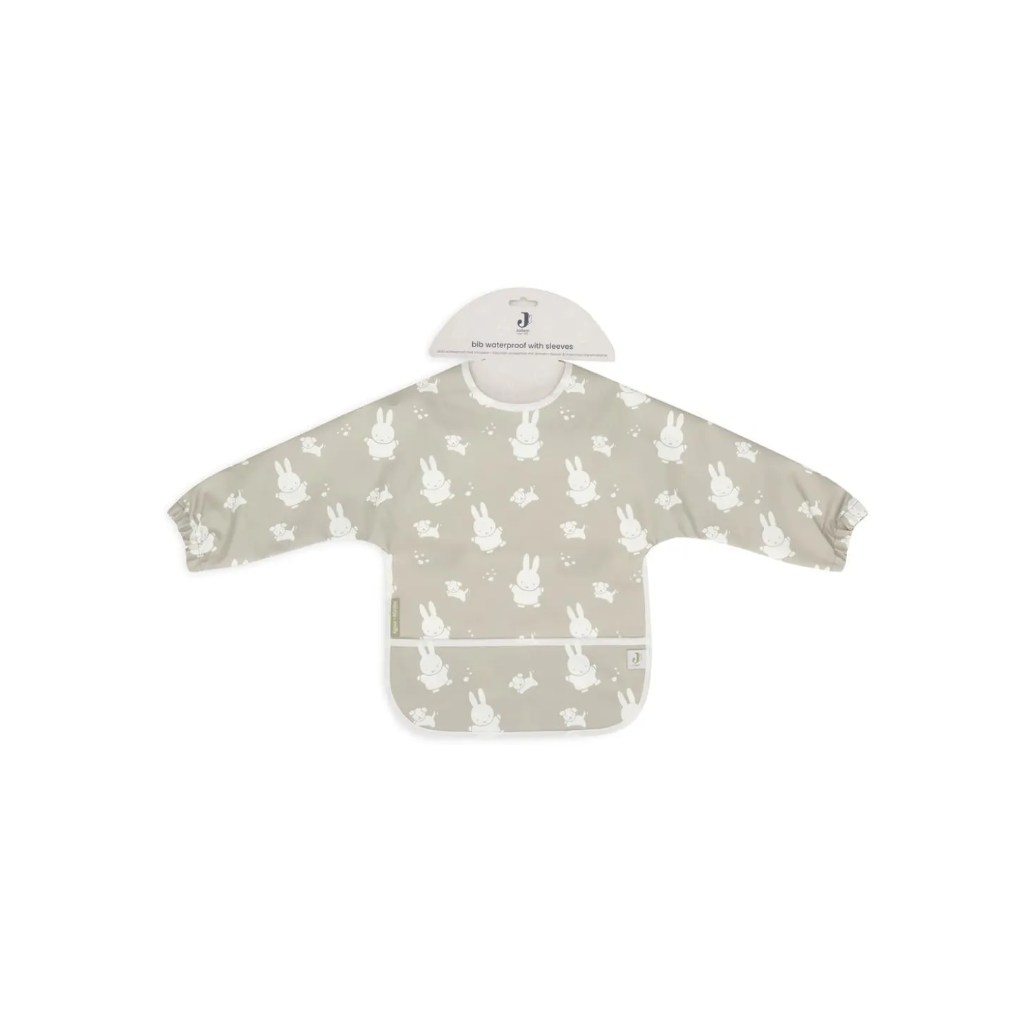 Jollein Bavoir à manches imperméable Miffy Olive Green