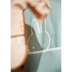 Jollein                    Bavoir à manches imperméable Miffy Peekaboo    Sea Green