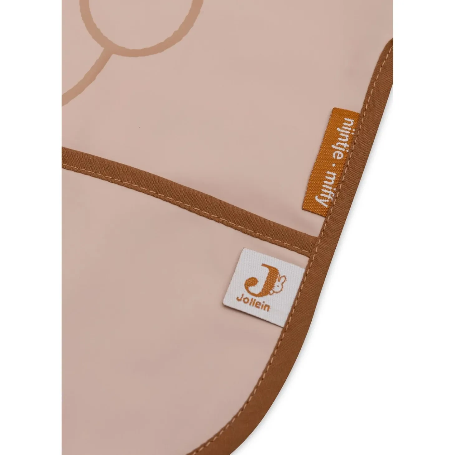 Jollein Bavoir à manches imperméable Miffy Peekaboo Wild Rose