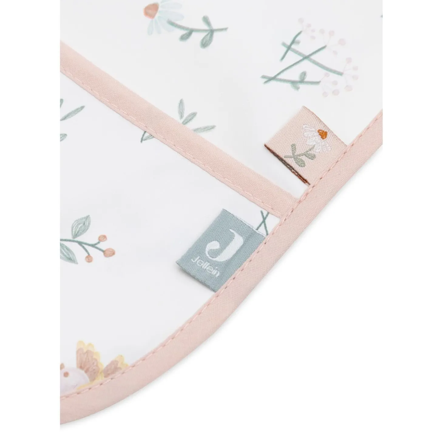 Jollein Bavoir à manches imperméable Lovely Birds Multicolor